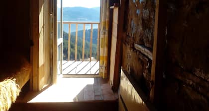 Chalet Zornica is a 250old stone buildingThe view from the rooms is breathtaking