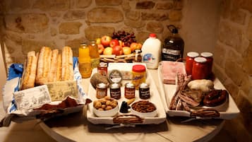Inbegriffenes Frühstück
