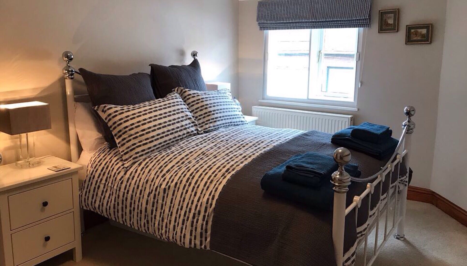 2 bedrooms, iron/ironing board, travel cot, WiFi