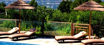 Secluded Large Family Villa with Private Pool & panoramic sea views.