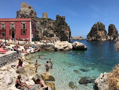 Casa de vacaciones "La casa de Nancy en el mar" con aire acondicionado