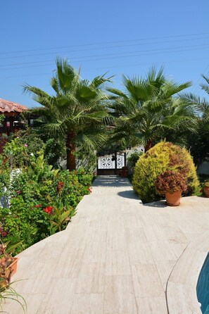 Overnatningsstedets område