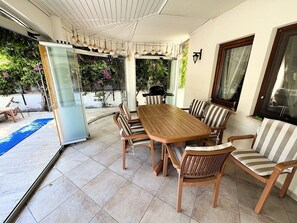 Udendørs spisemuligheder