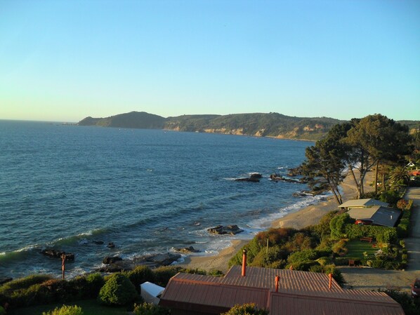 Blick von der Unterkunft