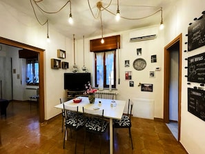 Fridge, microwave, electric kettle