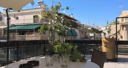 Amazing "70sqm Terrace" Apartment next to Hilton Hotel
