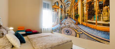 2 sovrum, skrivbord, strykjärn/strykbräda och gratis wi-fi