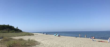 Una spiaggia nelle vicinanze