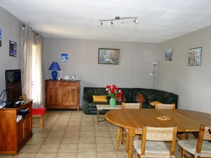 Televisión y reproductor de DVD