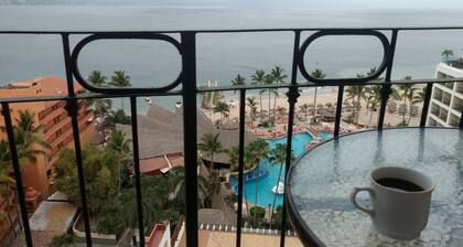 Beach Apartment with Bay & Ocean View in Puerto Vallarta