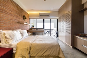 1 Schlafzimmer, Bügeleisen/Bügelbrett, kostenloses WLAN, Bettwäsche
