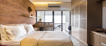 Studio spacieux avec vue incroyable Balcon à Greenbelt Makati