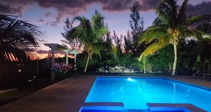 14ft Centre consul boat and car included Waterfront property with pool.