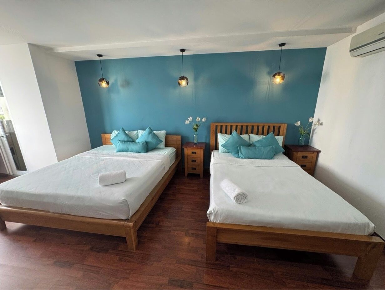 3 chambres, fer et planche à repasser, Wi-Fi gratuit