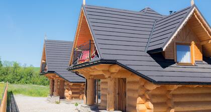 Cottages Ze Hej mit einer Sauna und einem Kamin Zakopane