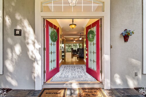 Luxurious Home w/ Spectacular Glass Room & Patios