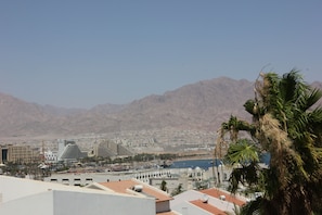 Blick von der Unterkunft