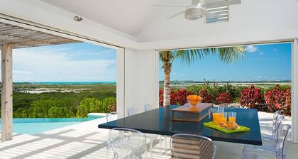 Erstaunliche Ansichten u. Sonnenuntergänge - sehr nah an Strand