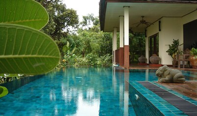 Full Board Private Pool Villa in the Rice Paddies;Thai welcome