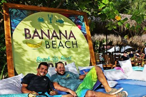 Exterior - Honeymoon Bungalow in Banana Beach with AC, High Speed Wifi, Kitchen, Patio (Cobano)