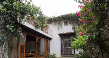 Charmante maison, belle décorée dans la célÚbre Antigua centrale