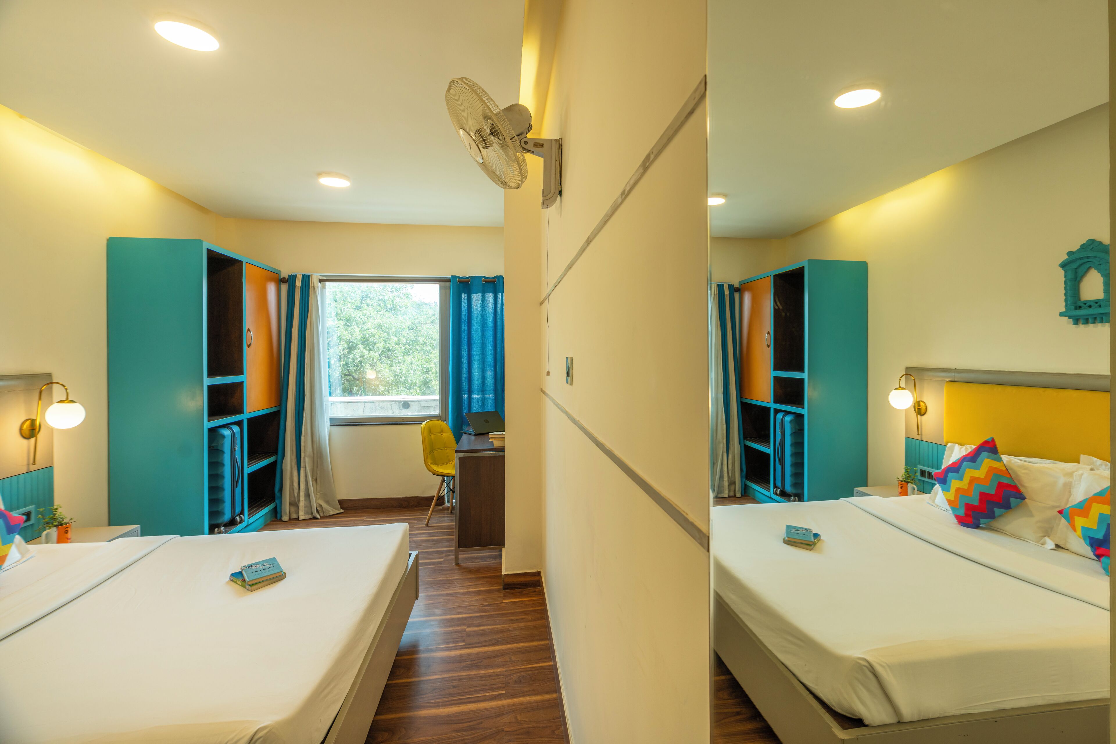 Individualmente mobiliados, Wi-Fi de cortesia, roupa de cama