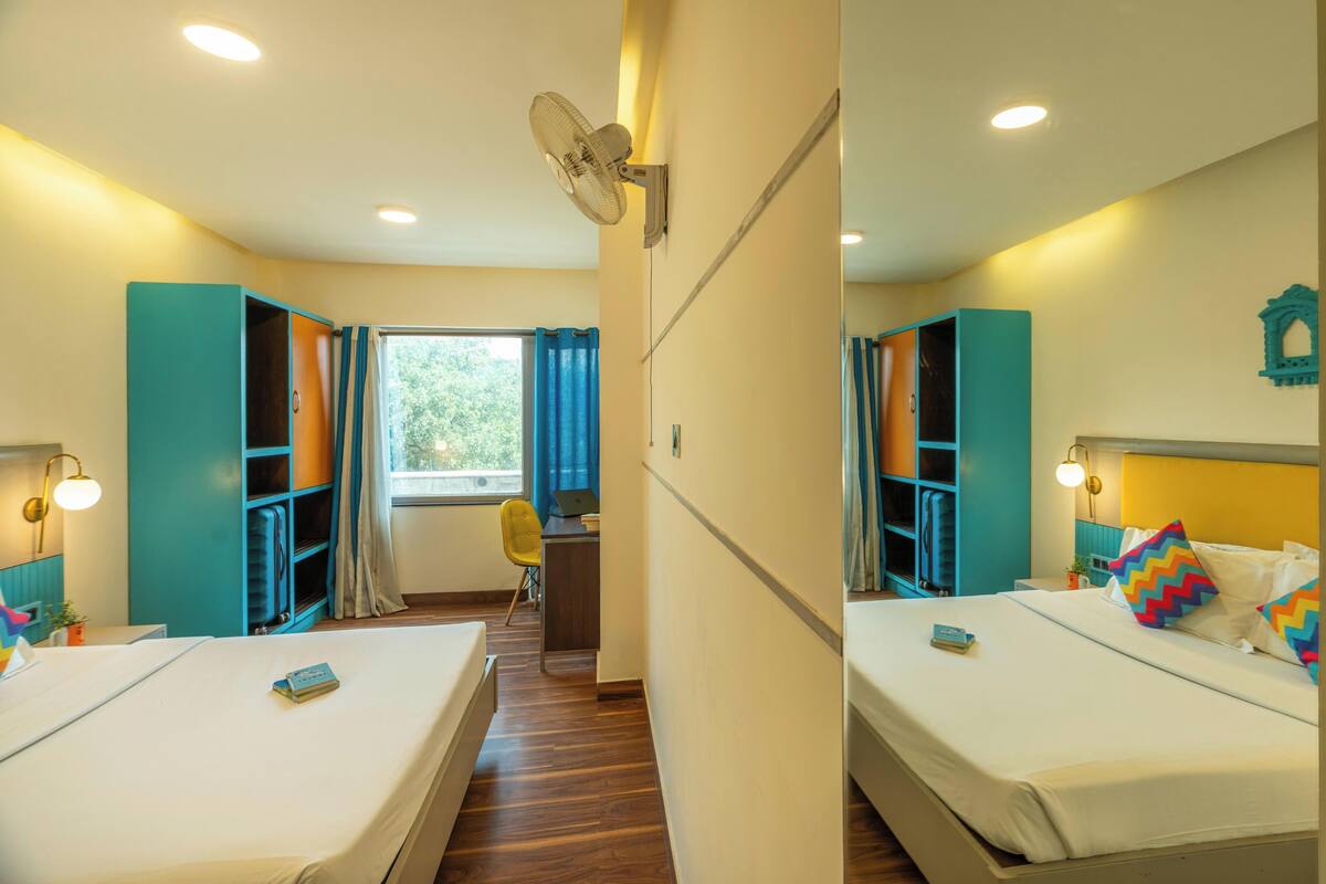 Deluxe Private A/C Room with Ensuite Bathroom | 1 bedroom, individually furnished, free WiFi, bed sheets