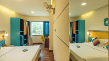 1 habitación, muebles diferentes, wifi gratis y ropa de cama