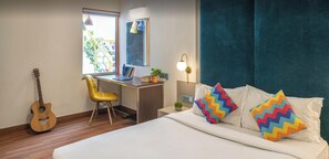 Unika möbler, gratis wi-fi och sängkläder