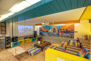 Sala de estar en el lobby
