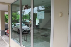 Entrada de la propiedad