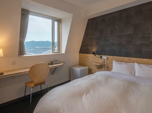 Double Room, 1 Double Bed (Top Floor) | Soundproofing, iron/ironing board, free WiFi, bed sheets - Nikko Station Hotel II bankan (Nikko)