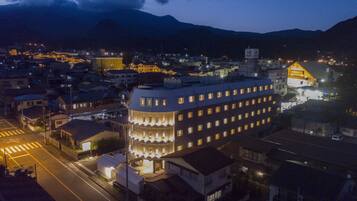 Front of property - evening/night