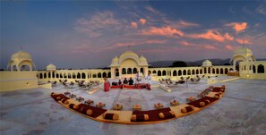 Terrace/patio - The Tigress Resort & Spa, Ranthambore (Sawai Madhopur)