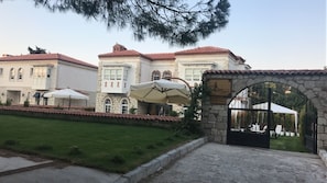 Façade de l’hébergement