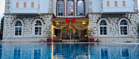 Façade de l’hébergement