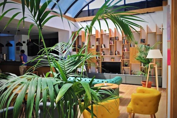 Sitteområde i lobbyen