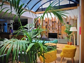 Lobby sitting area