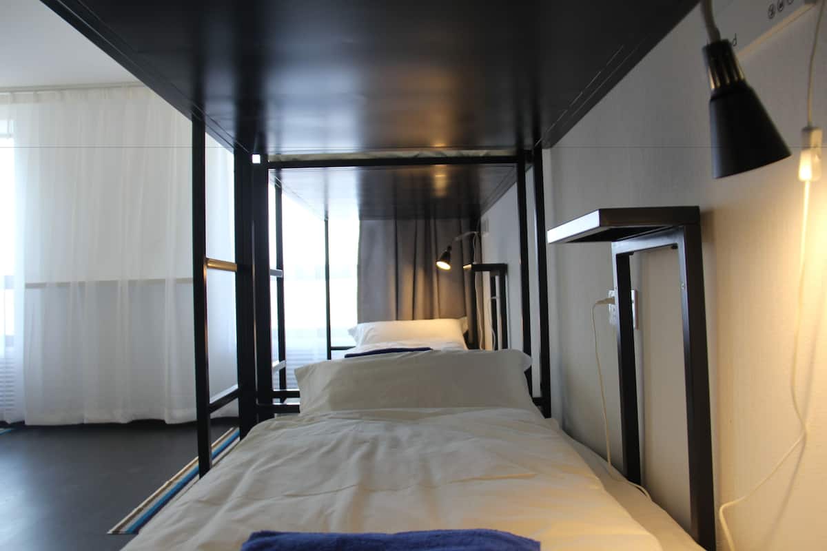 9-Bed Mixed Dorm Room | In-room safe, free WiFi