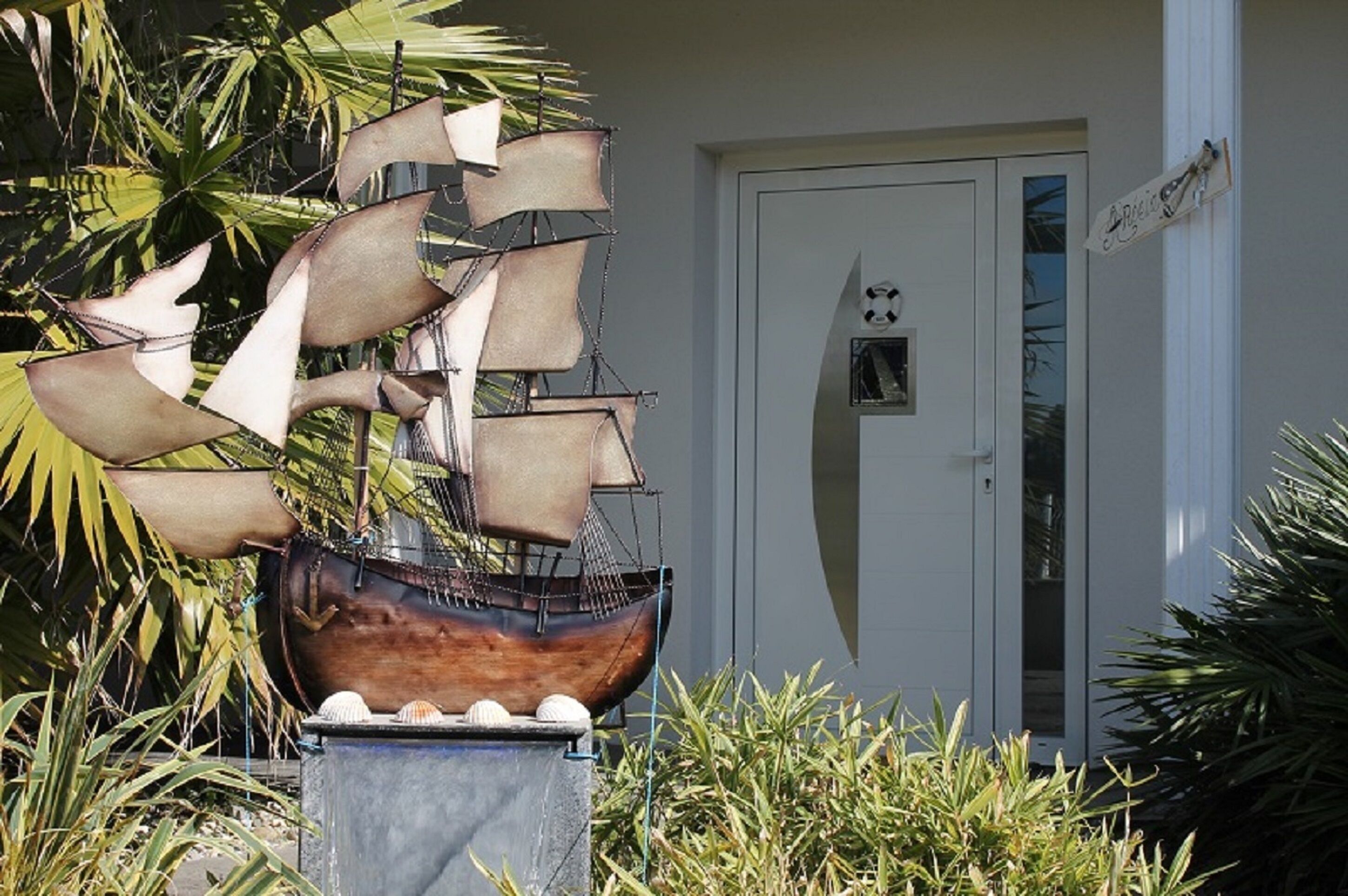 Entrée de l’hébergement