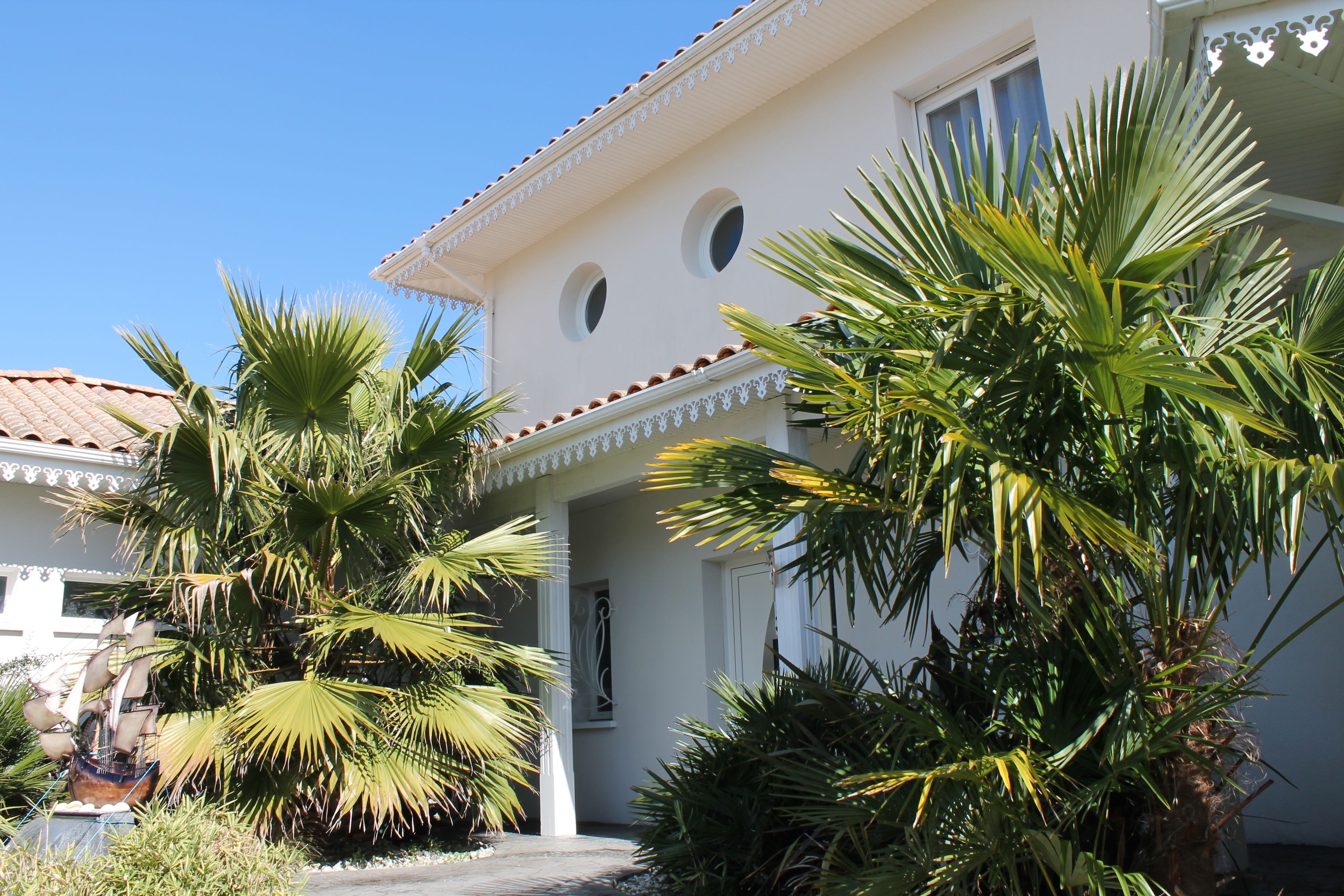 Fassade der Unterkunft