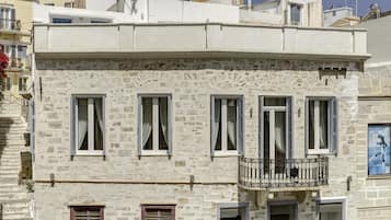 Voorkant van accommodatie