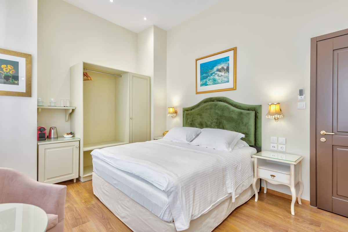 1 habitación y ropa de cama de alta calidad