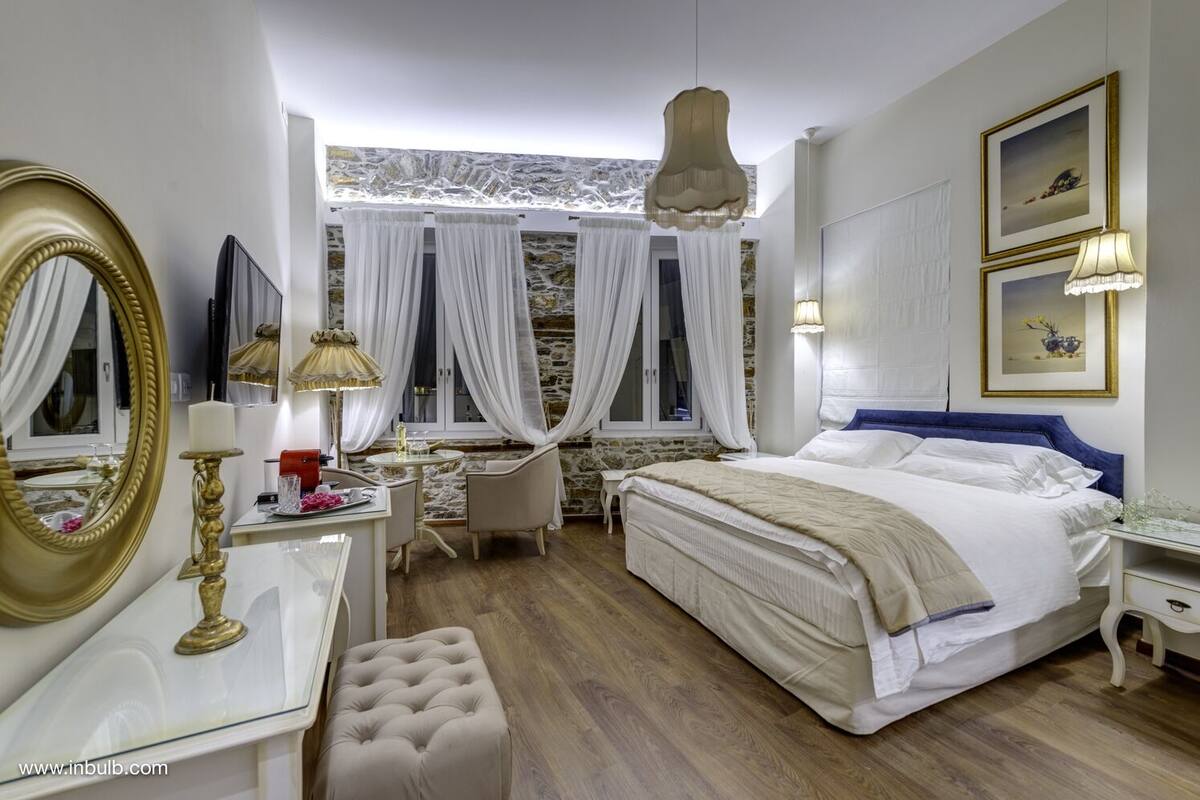 1 habitación y ropa de cama de alta calidad