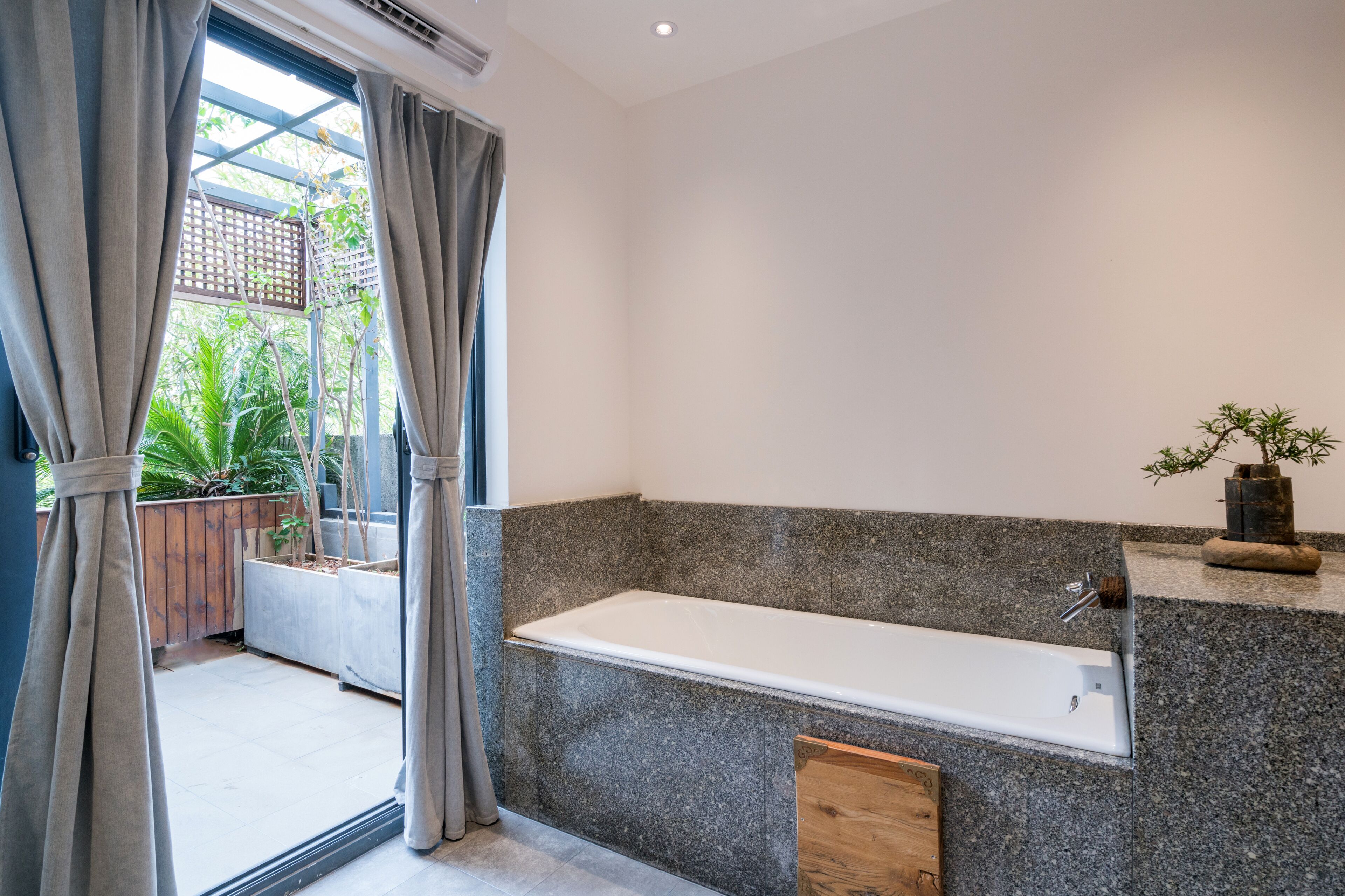 deluxe king room with garden view | view from room