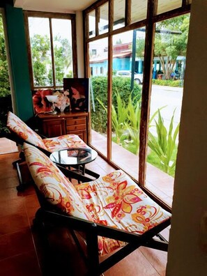 Lobby sitting area