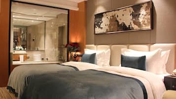 Minibar, in-room safe, desk, blackout drapes