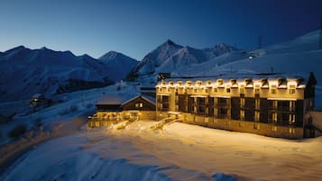 Façade de l’hébergement