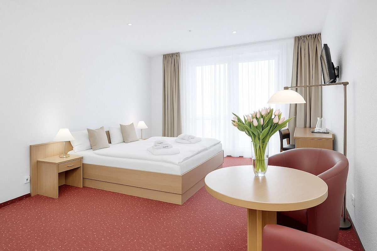 Chambre Supérieure Double ou avec lits jumeaux, balcon