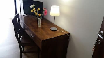 Double Room, Balcony, Sea View | In-room safe, desk, free WiFi, bed sheets